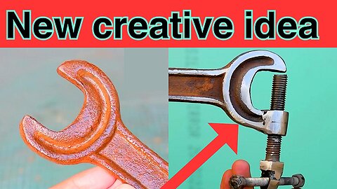 Amazing creative tools work a genius invention from an old wrench | Invention ideas Ep:20