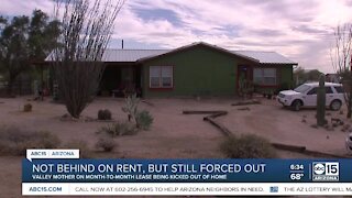 Not behind on rent, but still forced out