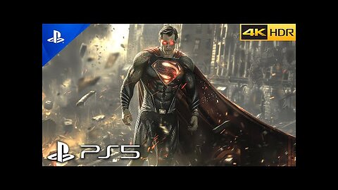 (PS5) EVIL SUPERMAN Fight Scene | Immersive ULTRA Graphics Gameplay [4K 60FPS HDR] Suicide Squad