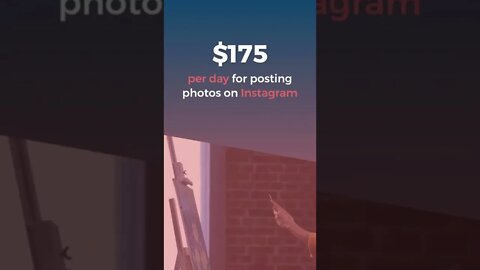 How To Make Money On Instagram | $175/Day For Posting Photos On Instagram | #shorts