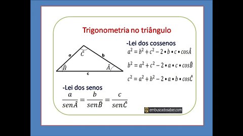 Trigonometria (Revisão turma de Estática)