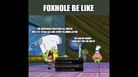 Foxhole war 111 - Alts and rats