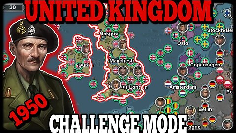 CHALLENGE UNITED KINGDOM 1950 FULL WORLD CONQUEST