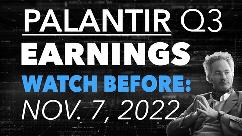Palantir Q3 Earnings Preview for Nov 7th! | What to Expect from PLTR?