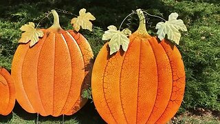 Fall Front Yard Décor