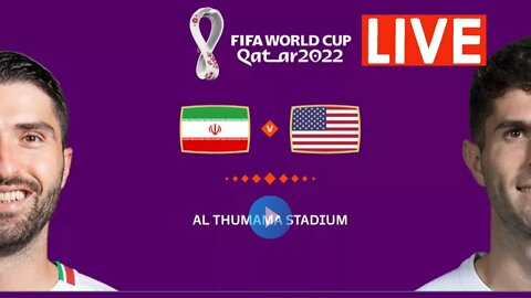 IRAN vs USA | 🏆| FIFA World Cup Qatar 2022 | LIVE Watch Along & FIFA 23 Gameplay