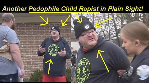 Pedophile Child Rapist Psychopath Loses It When Cop Comes To Arrest Him For Meeting Girl!