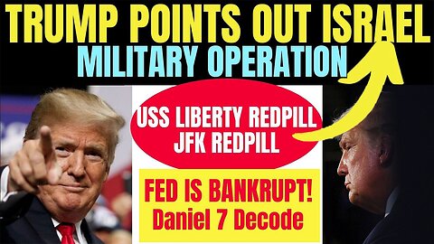 Melissa Redpill Update Huge Nov 27: Trump Points out Israel - Military Operation - Fed Bankrupt