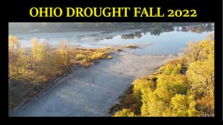 Ohio Drought Fall of 2022 Maumee River