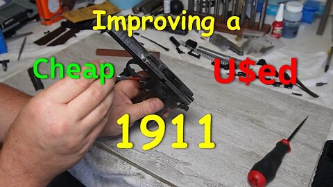 3 Cheap and Simple 1911 Improvements: Frame, Trigger, and Mag Release