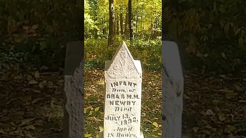 Ancient Newby Pioneer Cemetery in Someone's Backyard #history #haunted #paranormal #ghosts