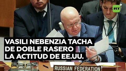 Rusia ante la ONU: "En Gaza se está desarrollando una catástrofe humanitaria de alcance bíblico"