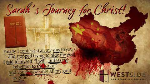 Sarah's Journey for Christ!