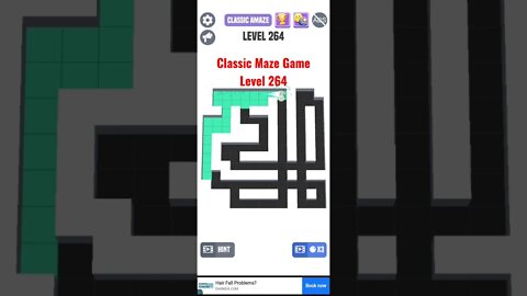 Classic Maze Game Level 264. #shorts
