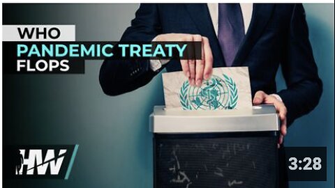 WHO PANDEMIC TREATY FLOPS