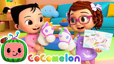 Rainbow Unicorn Song | CoComelon Nursery Rhymes & Kids Songs