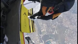 Crazy Front Flip out of an AirPlane from 170’000 Feet