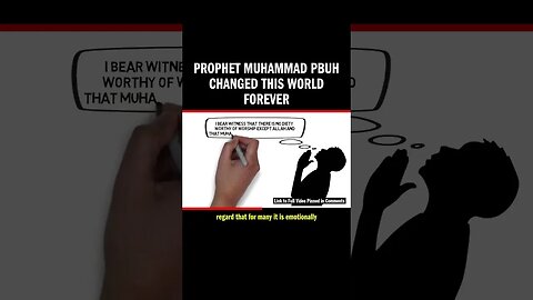 Prophet Muhammad PBUH Changed this World Forever