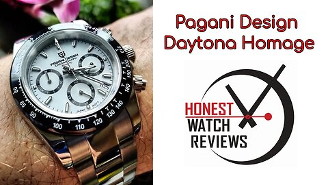 Pagani Design Daytona 🏁 Homage Honest Watch Review #HWR