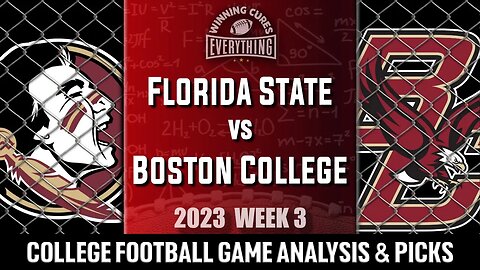 Florida State vs Boston College Picks & Prediction Against the Spread 2023 College Football Analysis
