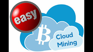 #Cloadmining Cloud mining cryptocurrency (the EASY WAY!)