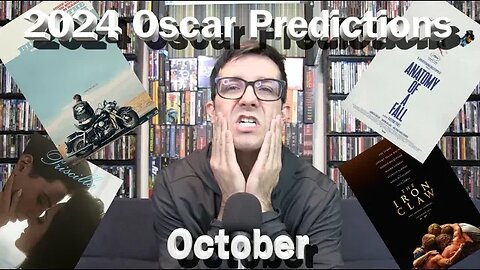 2024 Oscar Predictions October--MUST...REIST...BARBIE. The Iron Claw Dark Horse???