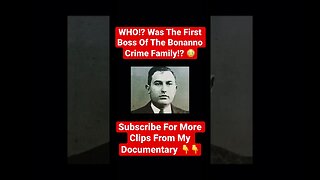 WHO!? Was The First Boss Of The Bonanno Crime Family!? 😳 #mafia #crime #gangster #gangs