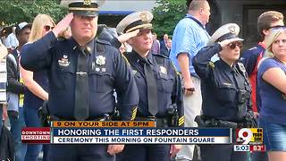 Honoring the first responders