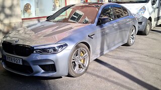 Gorgeous BMW M5 Competition Individual Rhodonite Silver [8k]
