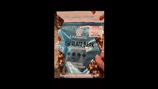 Chocolate Bark Sugar-free, keto friendly, vegan, gluten-free