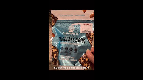 Chocolate Bark Sugar-free, keto friendly, vegan, gluten-free