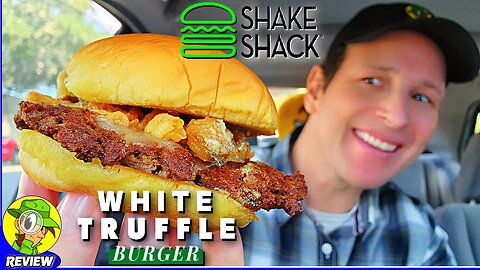 Shake Shack® WHITE TRUFFLE BURGER Review ⚪🍄🍔 ⎮ Peep THIS Out! 🕵️‍♂️