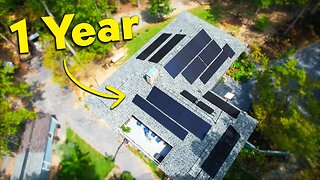 1 Year with Off-Grid Solar Power!