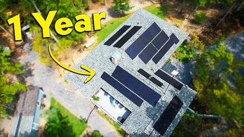 1 Year with Off-Grid Solar Power!