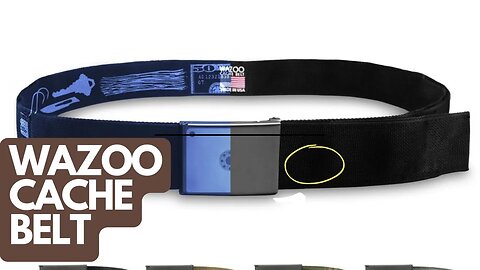 Wazoo Survival Cache Belt - Good for Concealed Carry?