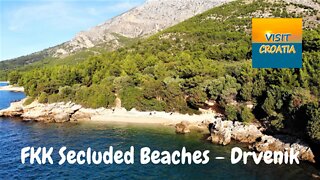 FKK Secluded Beaches Drvenik In Croatia