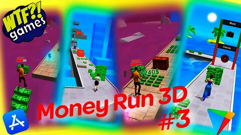 Money Run 3D Game play 💸 💰 🤑Part 3 lvl 3 - || - All Levels Gameplay (iOS & Android)