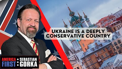 Ukraine is a deeply conservative country. Valentyna Pavsyukova with Sebastian Gorka on AMERICA First