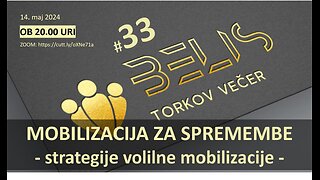 LIVE - #33 Torkov Večer - Mobilizacija za spremembe