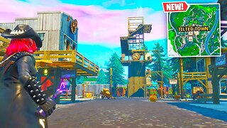 The NEW TILTED TOWN In Fortnite! (All Buildings and Map!)