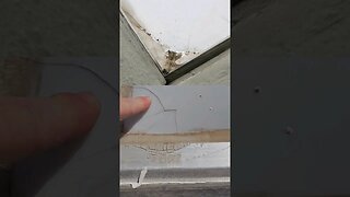 You wont know how bad your skylight is cracked from inside #homeinspection