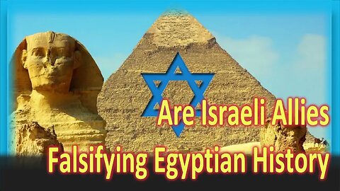 Why are they 'Falsifying Egyptian history to claim WHlTE Jews built pyramids'