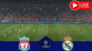 LIVERPOOL vs REAL MADRID LIVE | UEFA CHAMPIONS LEAGUE 2022-2023 | Watch Along & PES 21 Gameplay