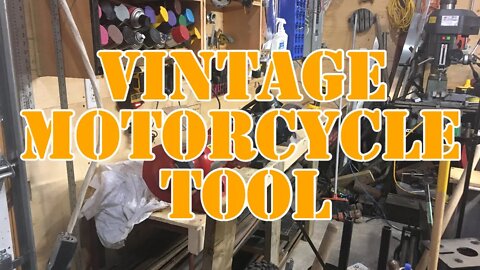 Vintage Tool for Motorcycles - Gotta Love these Old Tools
