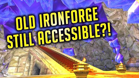 Can you still access Old Ironforge in WotLK Classic? #wowclassic #worldofwarcraft #gaming