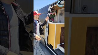 💥 REAL Home on Wheels Tour - Sprinter Van Conversion! #shorts #vanlife #trending #viral #rv #travel