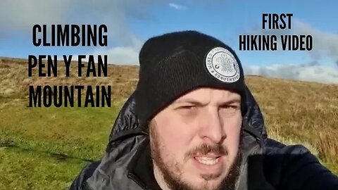 Climbing Pen Y Fan Mountain in the Brecon Beacons, First Hiking Video