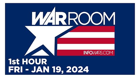 WAR ROOM [1 of 3] Friday 1/19/24 • DEFUND WORLD ECONOMIC FORUM, News, Reports & Analysis • Infowars