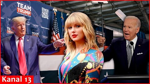 Singer Taylor Swift comes under pressure from Biden and Trump