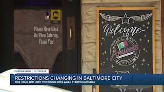 Restrictions changing in Baltimore City
